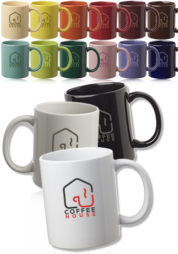 Holiday Gifts for Coworkers and Clients That Don’t Feel Generic 5 DiscountMugs 11 oz. custom ceramic mugs in assorted colors